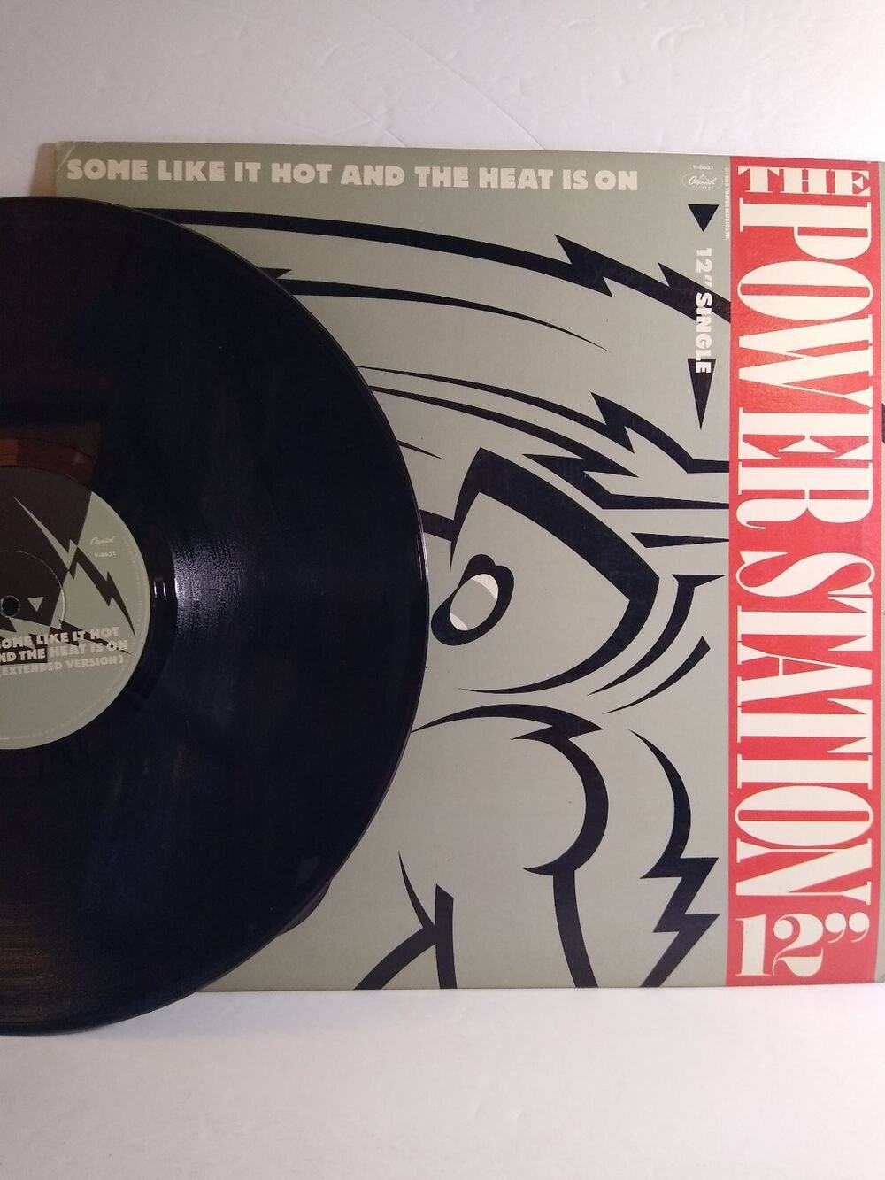 The Power Station – Some Like It Hot 12" Single 1985 Capitol Pop Rock 45 RPM